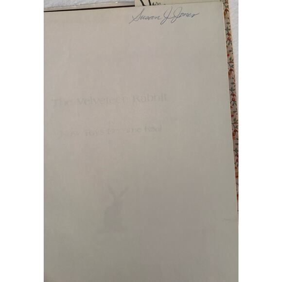 The Velveteen Rabbit, Or, How Toys Become Real by Margery Williams 1984 - Picture 6 of 7